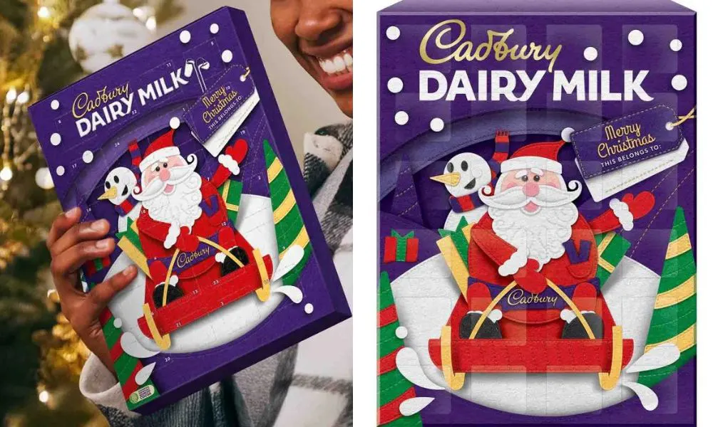 Cadbury Dairy Milk advent calendar
