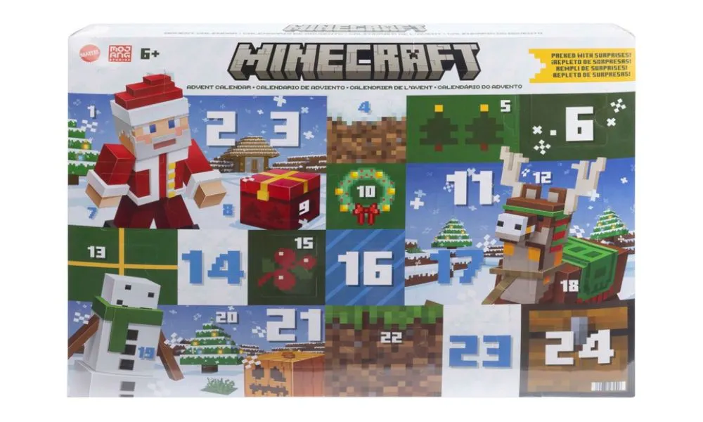 minecraft advent calendar