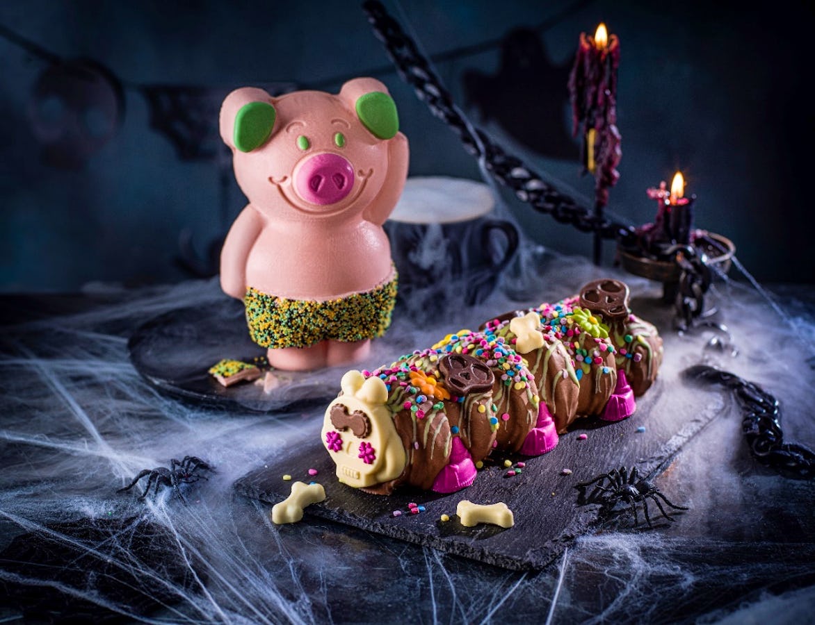 M&S Halloween food range Percy and Colin get spooktastic makeovers