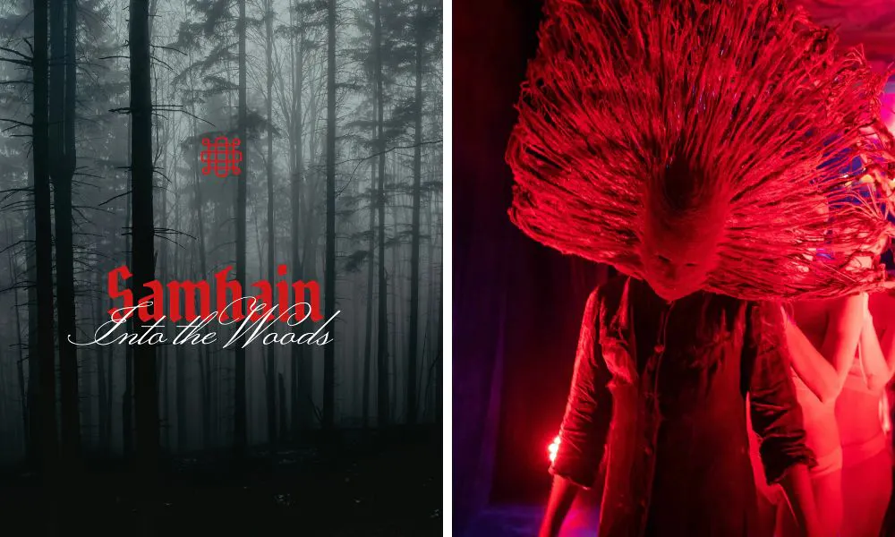 halloween poster and costume actors