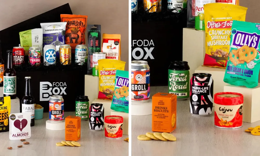 FodaBox Beer and snack gifting selection