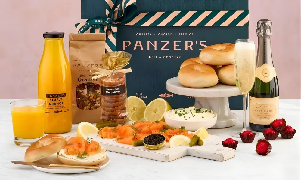 breakfast selection hamper from Panzer's