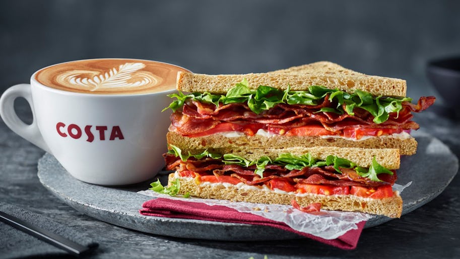 M&S Food to supply Costa Coffee with sandwiches, salads and hot food from next year