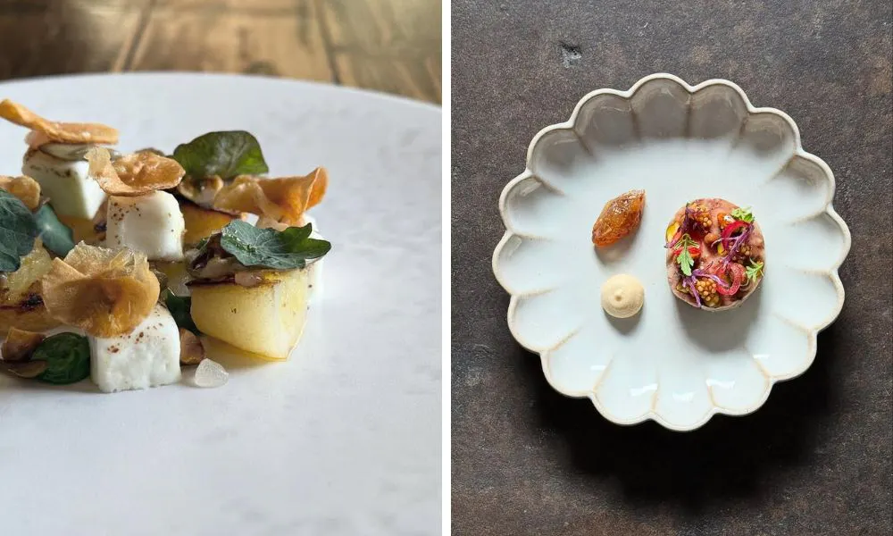 dishes at House of Tides