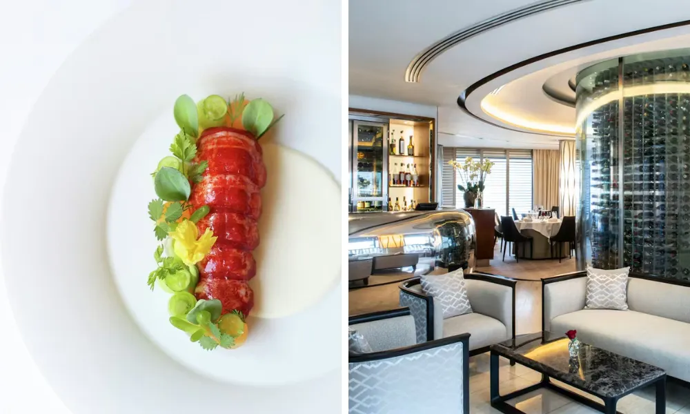 lobster at petrus