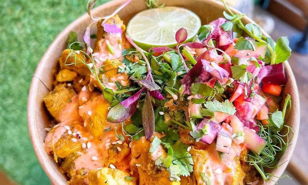 curry poke bowl