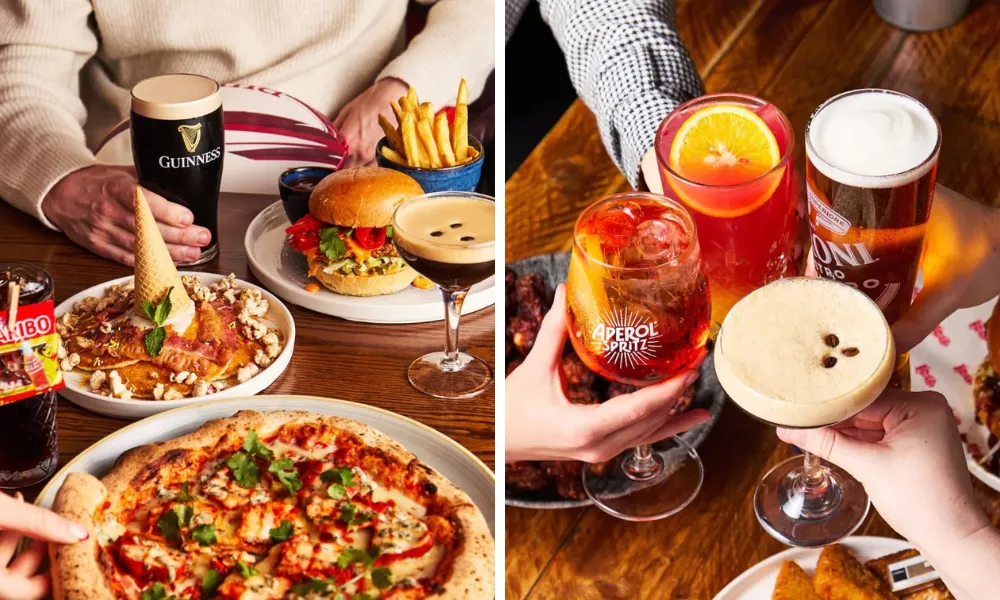 classic brunch at the canon with cocktails