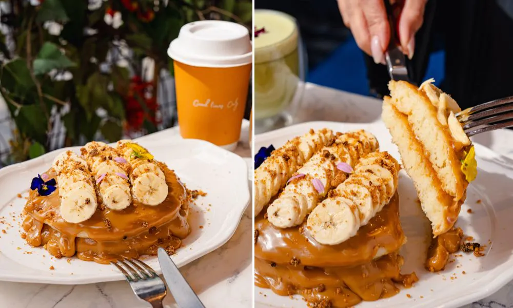 drunch caramel pancakes