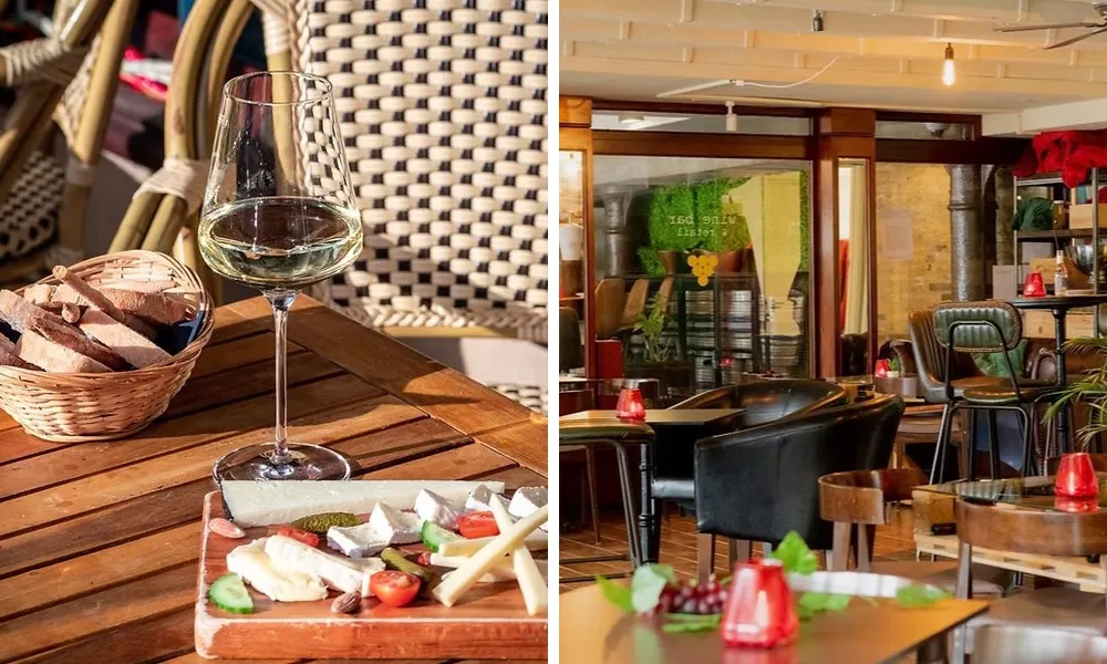 wine with charcuterie