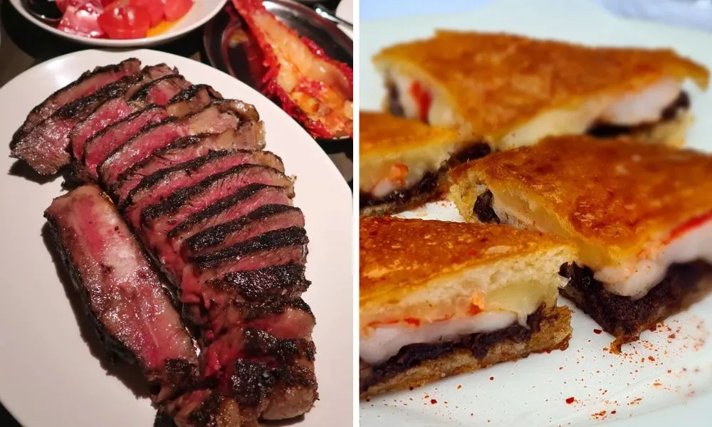 ibai steak and signature croque monsieur