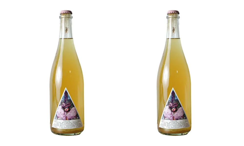 Katla Wines, Sassy Pet Nat bottle