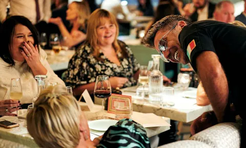 Marriage on the menu: Gino D'Acampo wants to marry couples himself at his restaurant Luciano