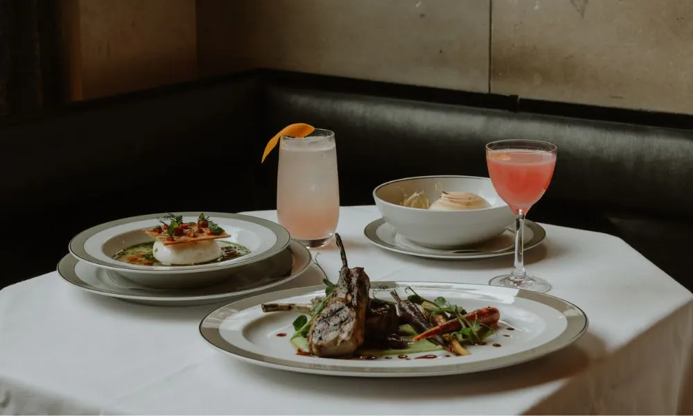 IWD special dishes and limited edition cocktails
