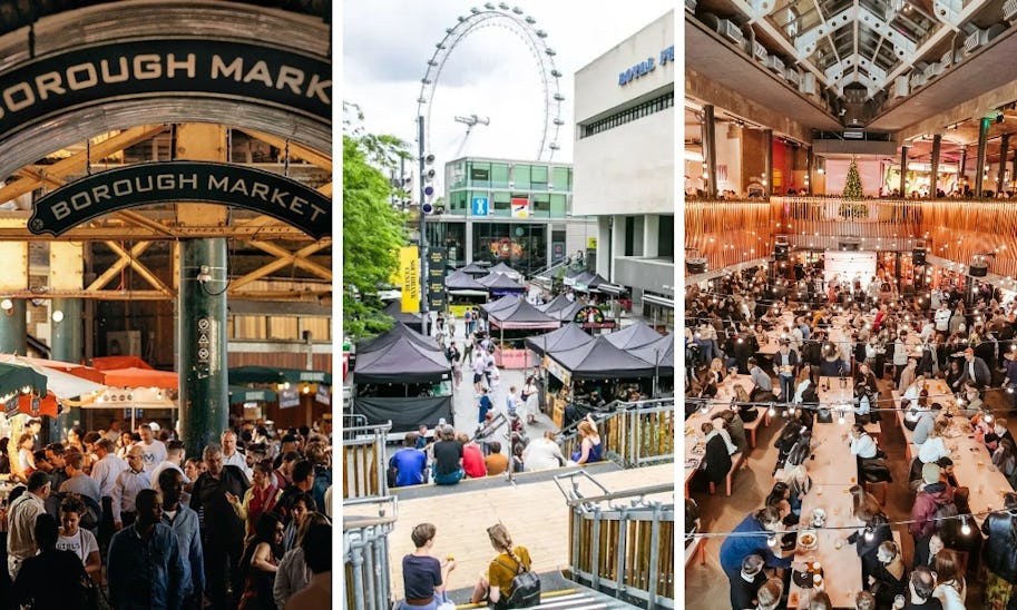 The best street food markets and food halls in London