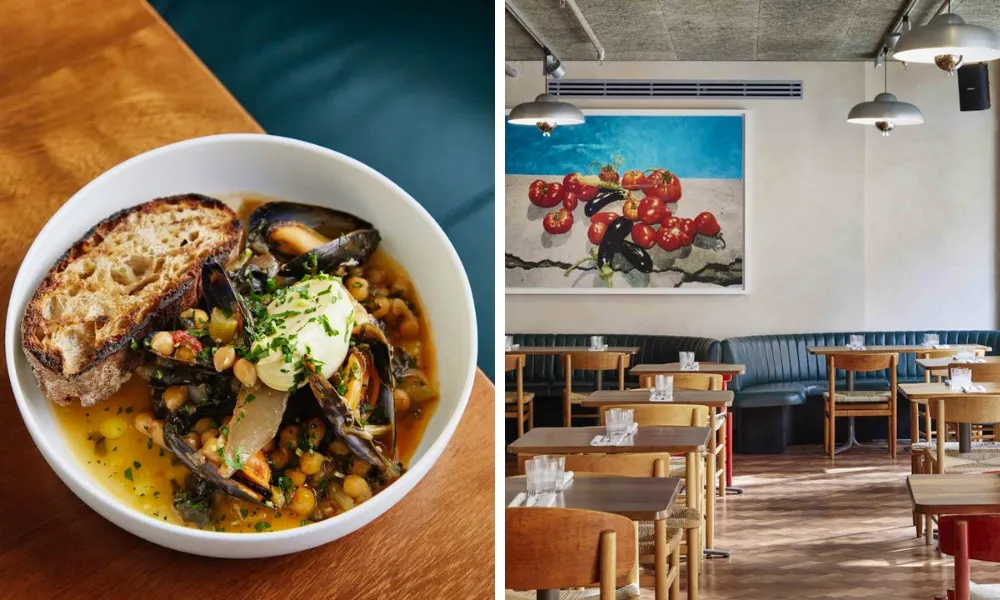 mussel broth at toklas
