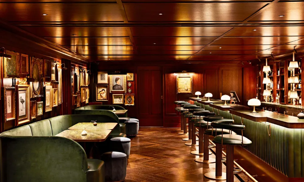 bar at the aubrey