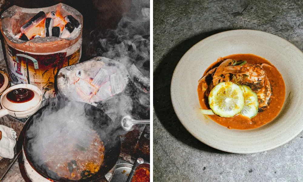 claypot cooking at kiln