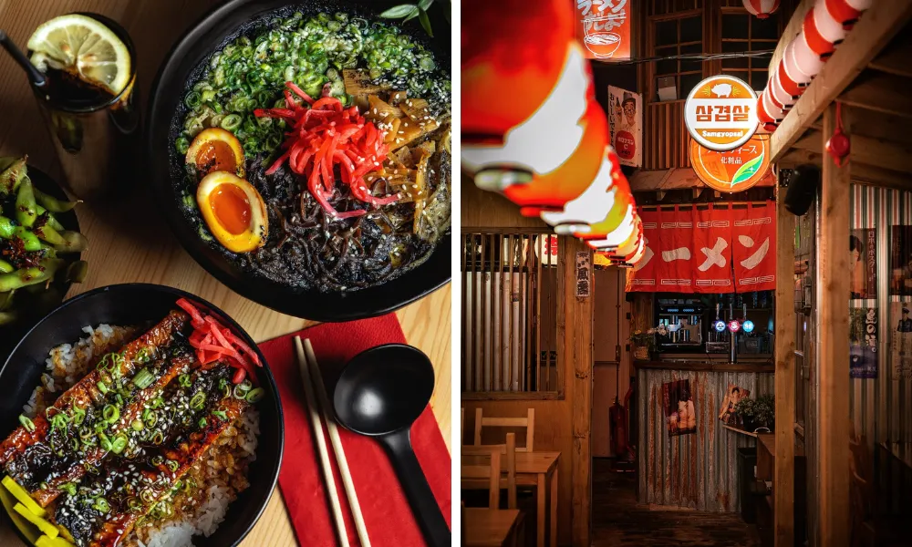 ramen dayo dishes