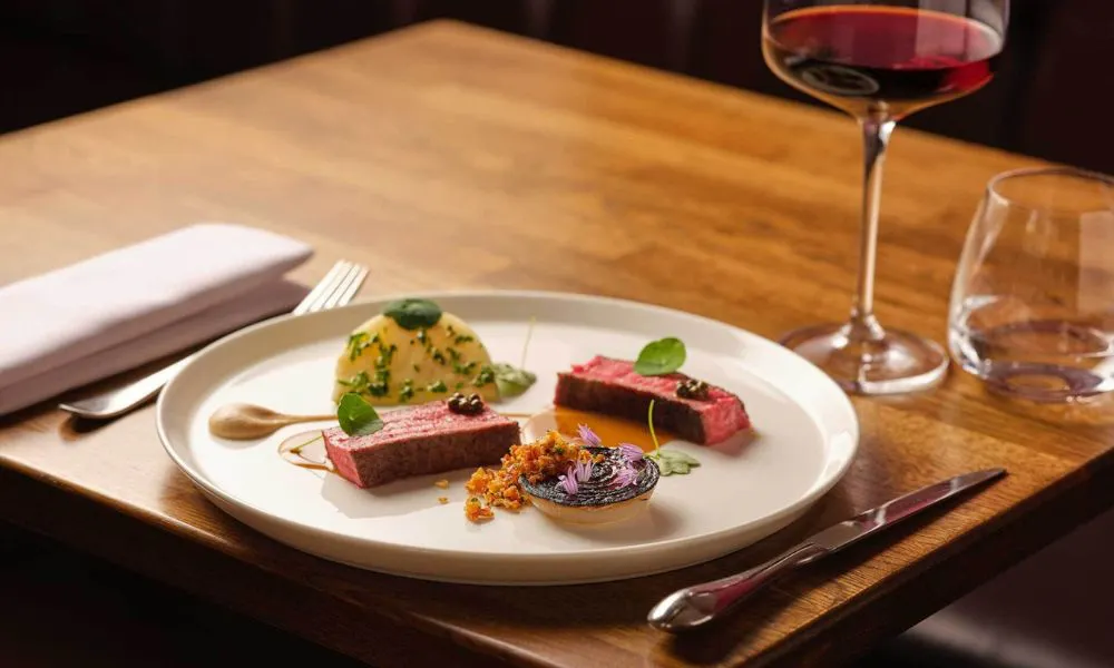Beef, onion and potato dish