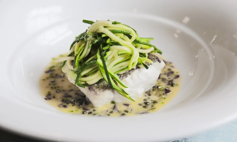 cod dish at the elephant