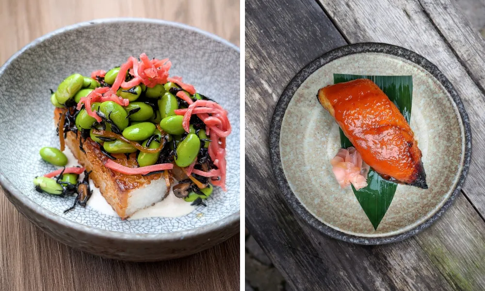 a selection of Tapas dishes