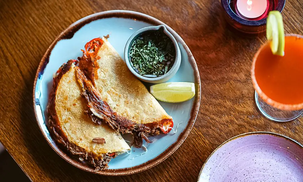 tacos from 1910 cantina