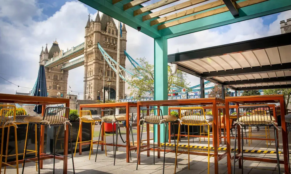 terrace at vicinity