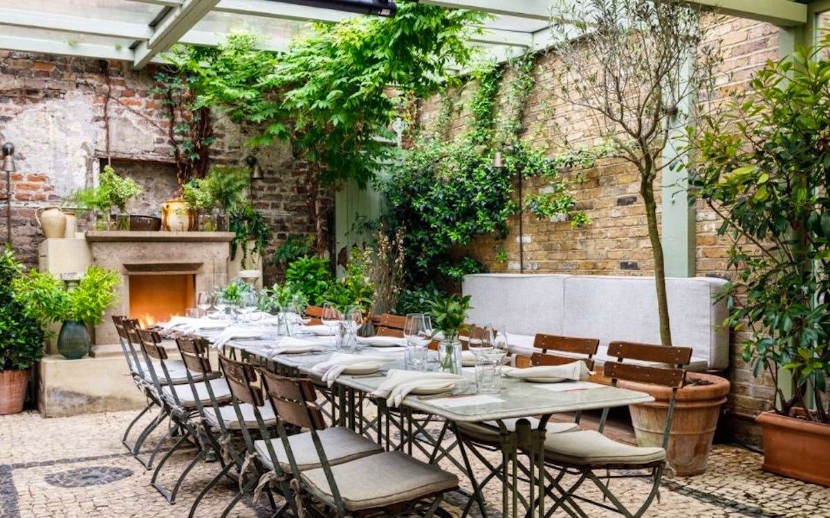 Outdoor private dining in London: Restaurants with alfresco spaces for hire