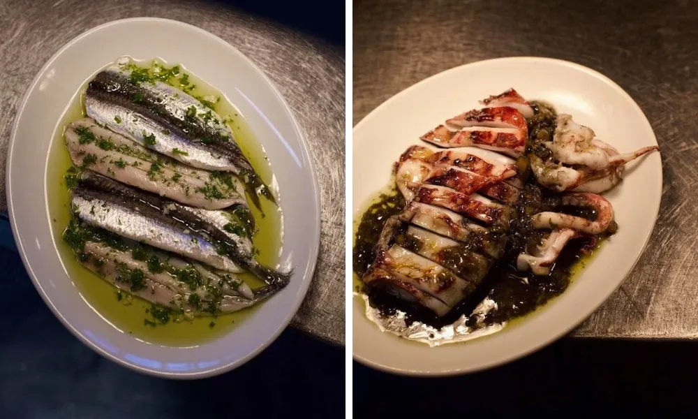 fish dishes at argoe