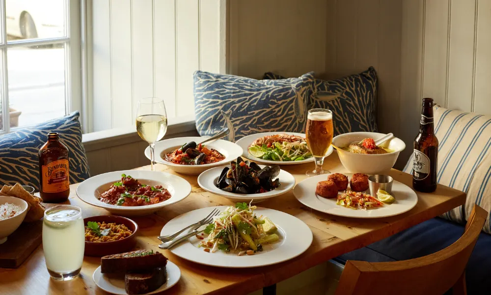 dishes at rick stein cafe