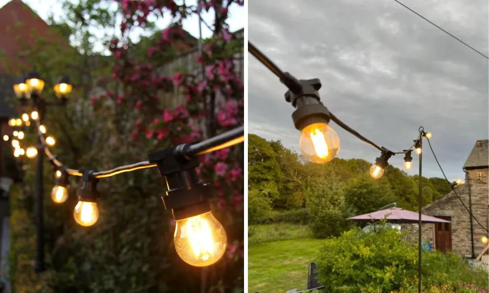 Heavy duty festoon lighting