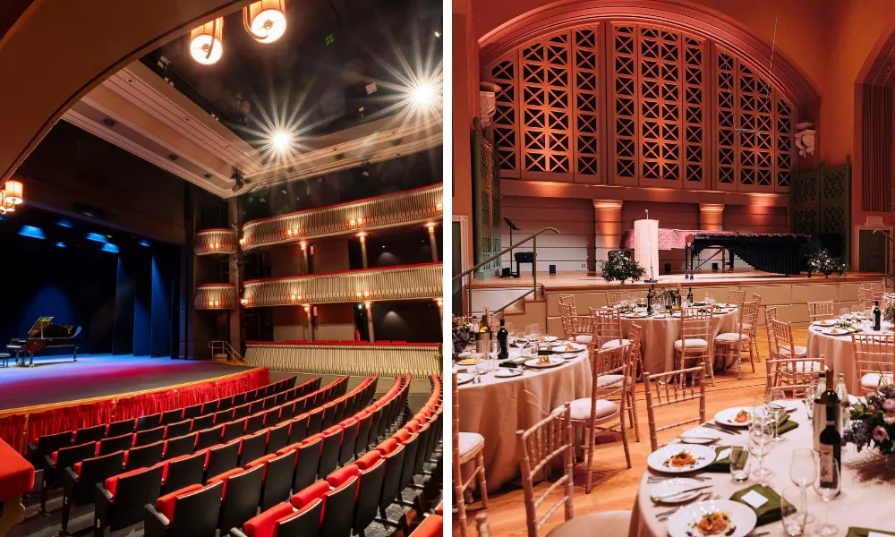conservatoire stage and seating