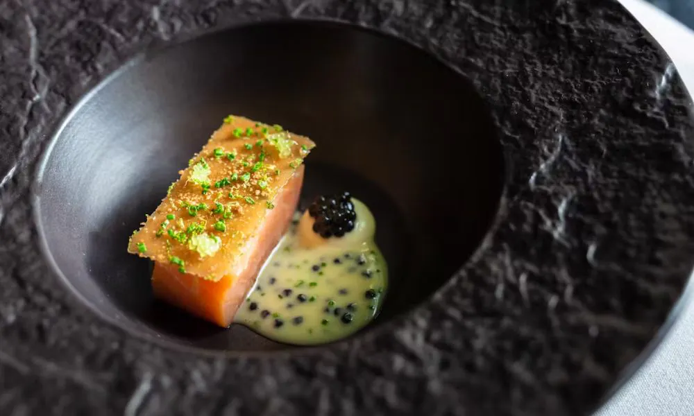 A dish at Midsummer House, Cambridge