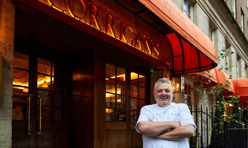 Richard Corrigan partners with Searcys and BaxterStorey