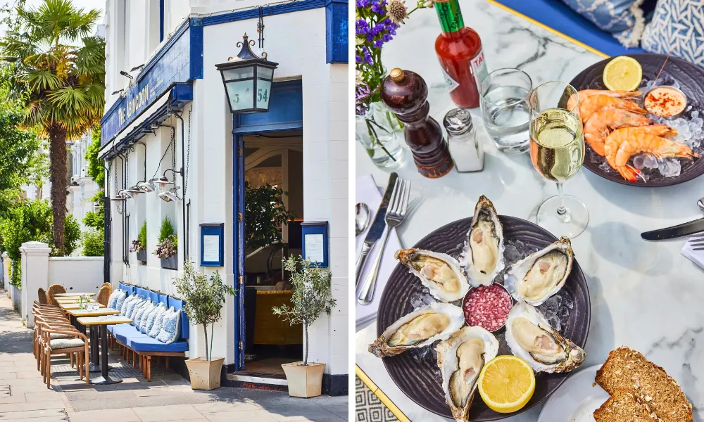 oysters at the abingdon