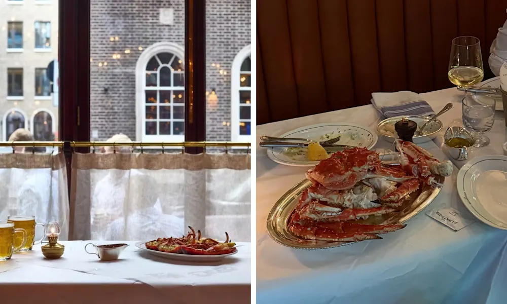 crab and lobster at the albatross