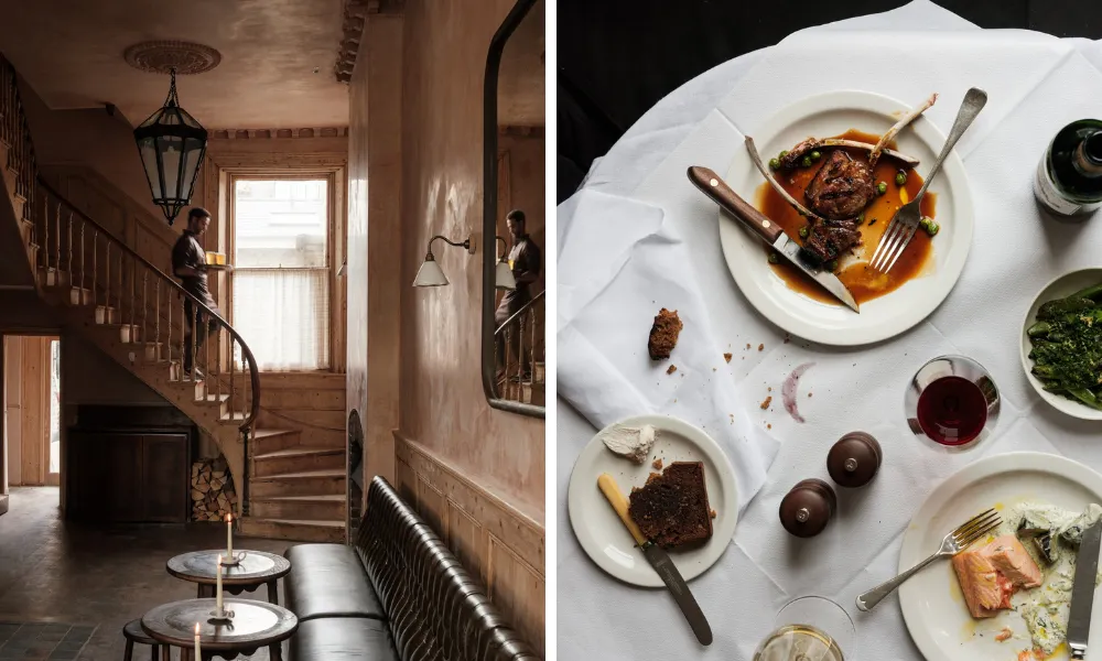 pub dishes at the hero