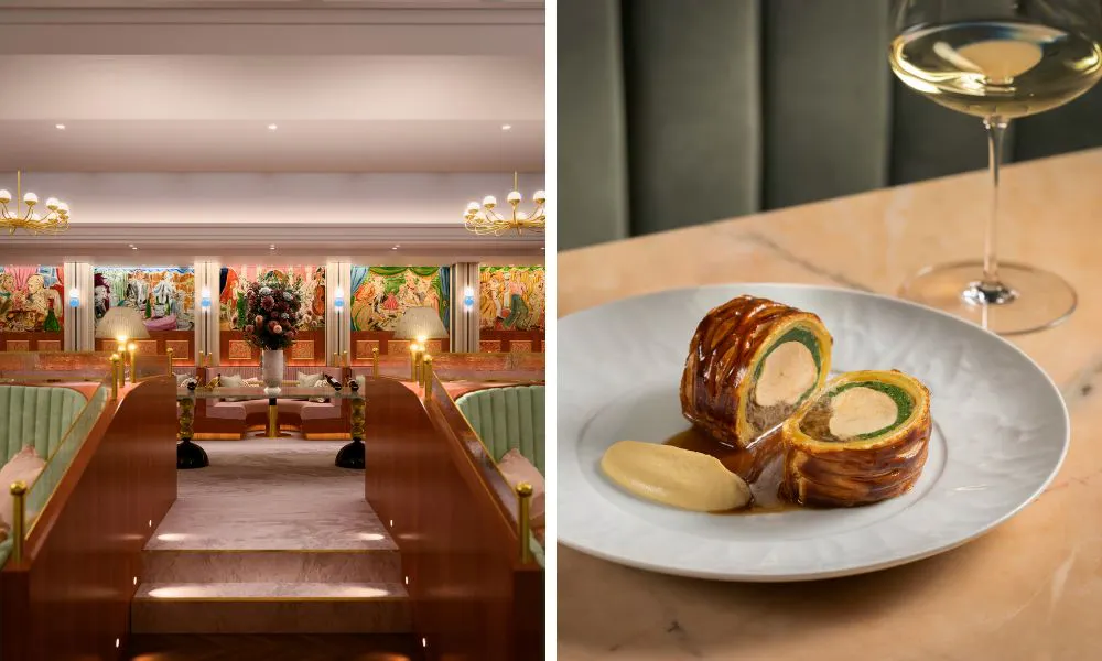 pastel, artistic interiors at Rosi, and a slice of wellington