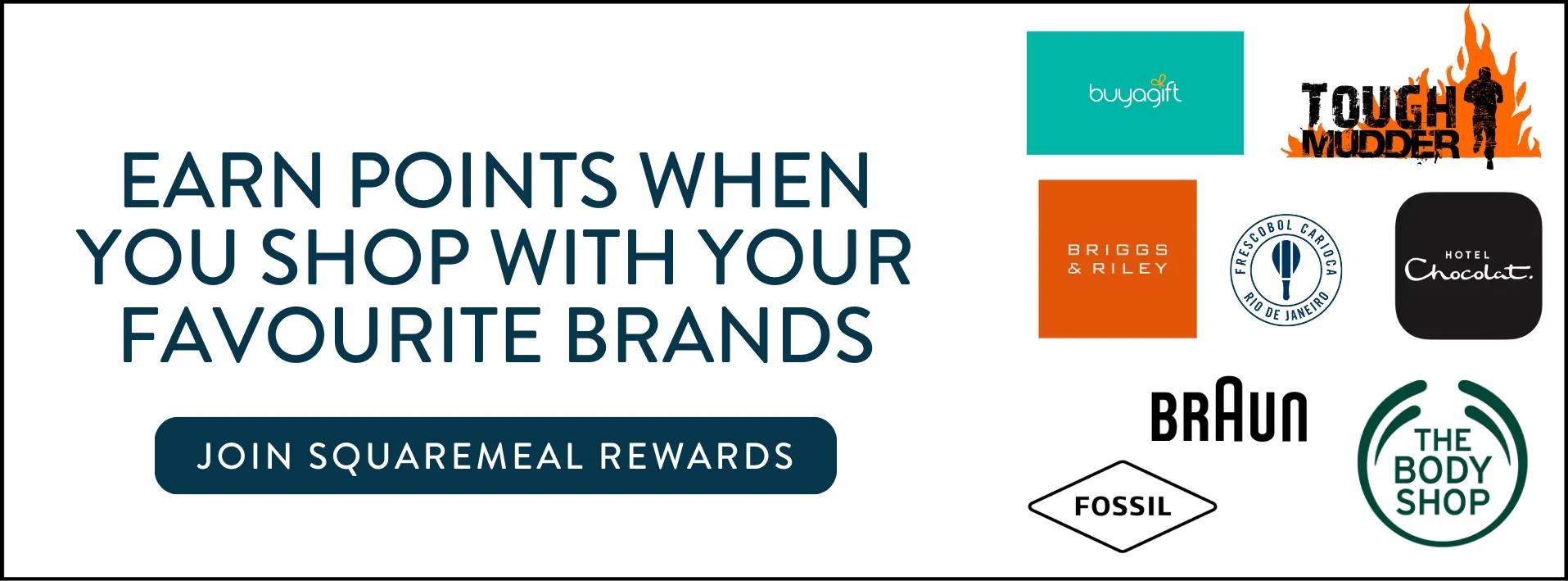 Earn rewards with the SquareMeal Shop
