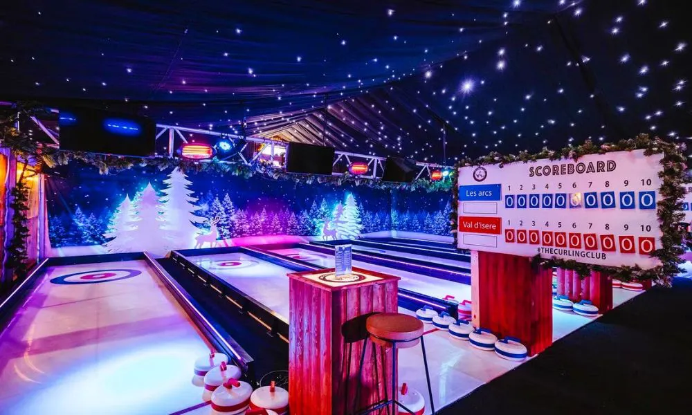 Christmas party at Curling Club