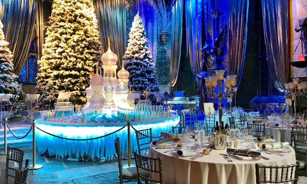 Christmas party evenings at Warner Brows Studio