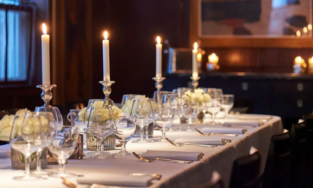 the private dining room at delauney