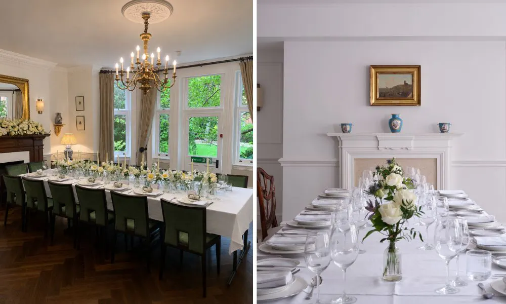 The Garden Room and Mulberry Room