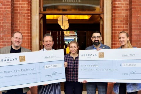 Searcys raises £99k of 175th anniversary charity pledge