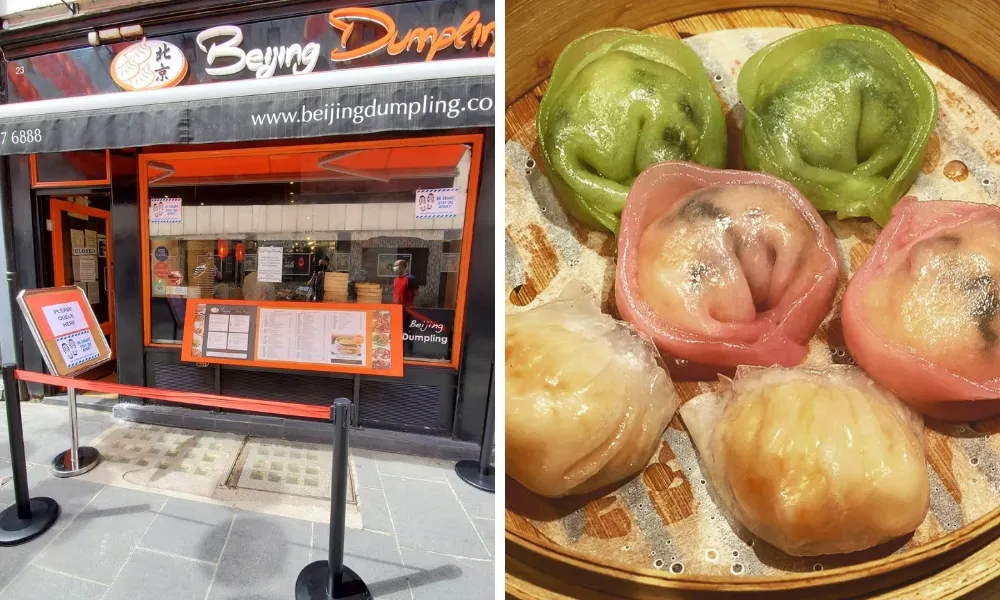 dumplings at beijing dumpling