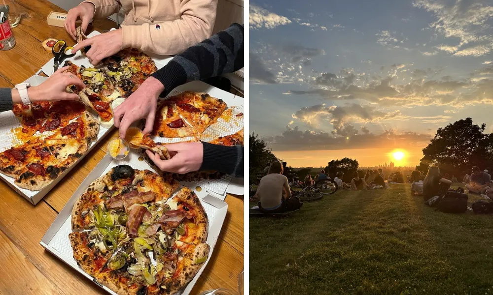pizza on telegraph hill