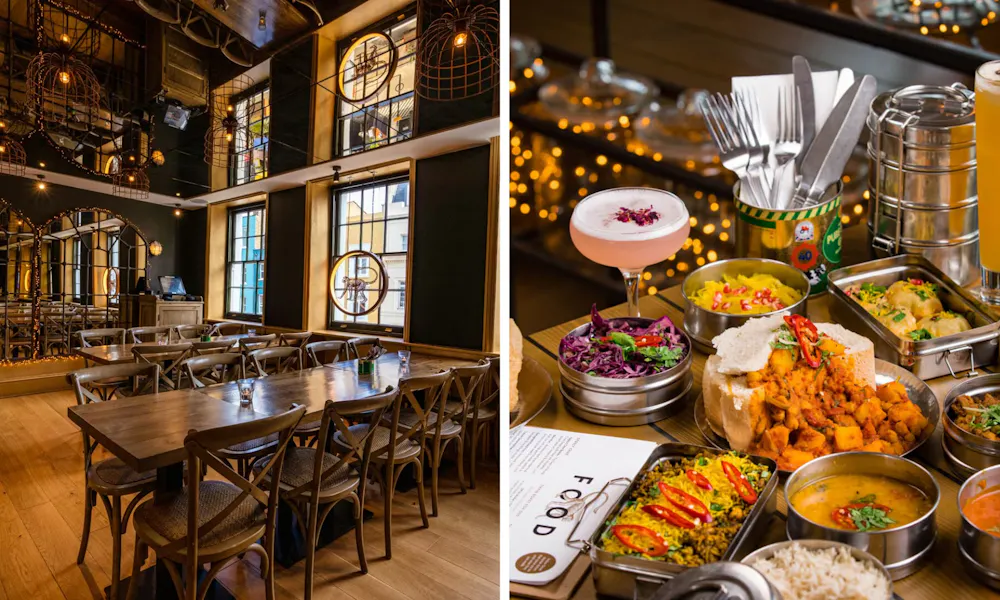 Mowgli private dining space and menu