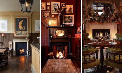 The cosiest pubs and restaurants with real fires in London
