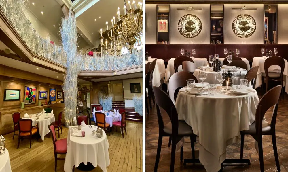 dining rooms in knightsbridge