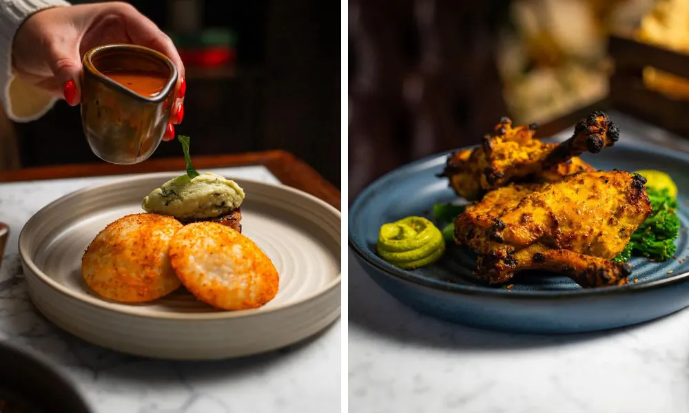 Diwali themed dishes